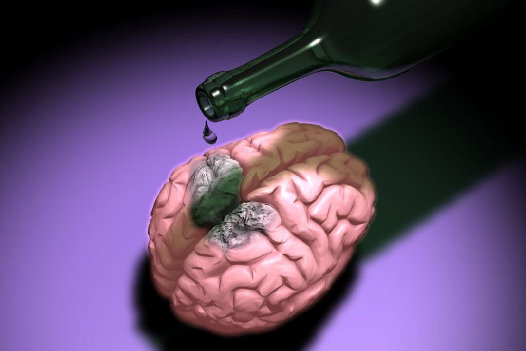 como afecta el alcohol al cerebro