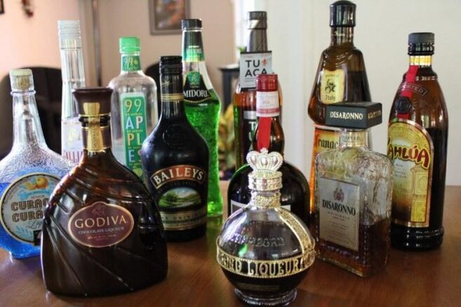 Licores alcohólicos